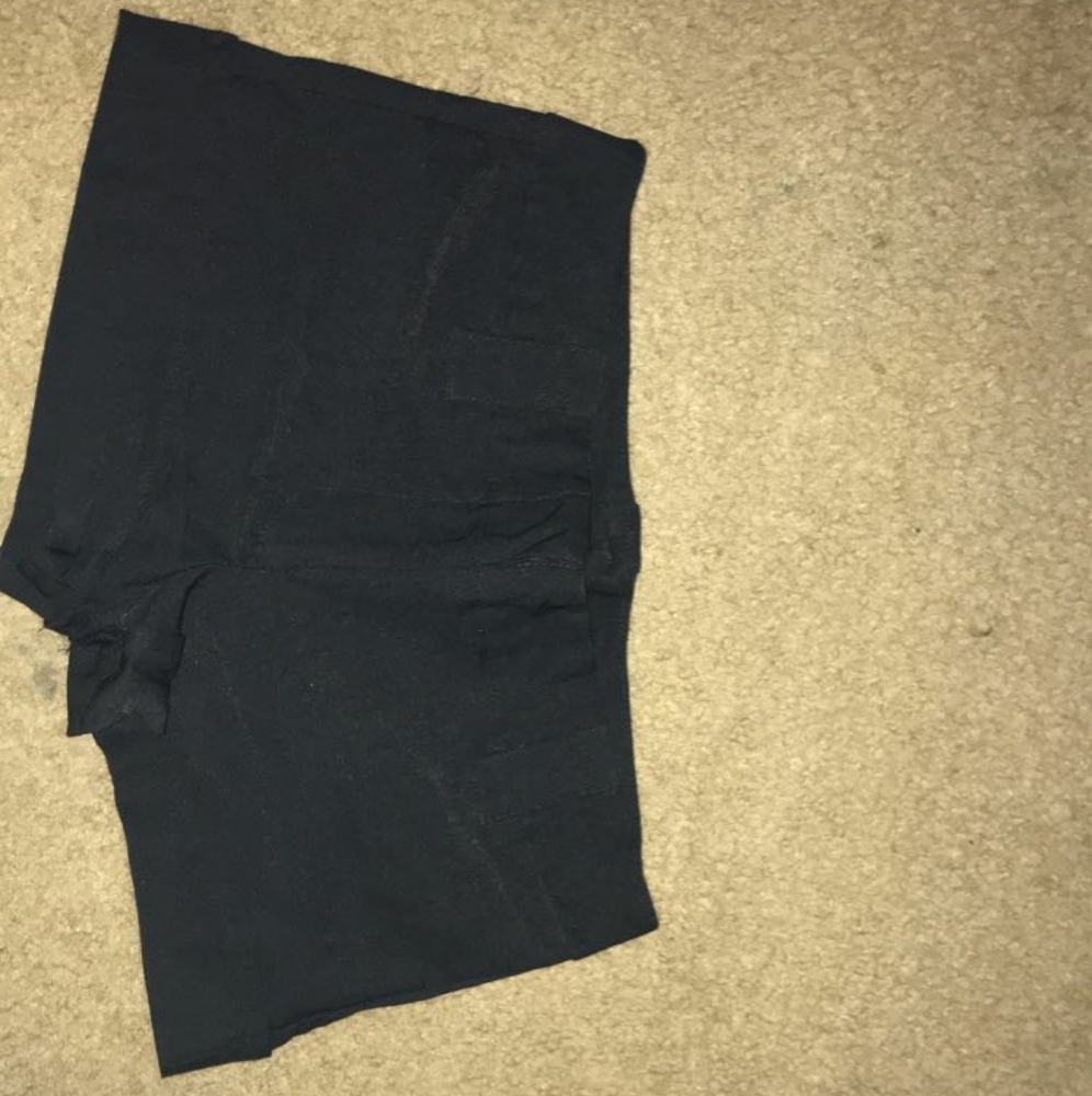 Black shorts